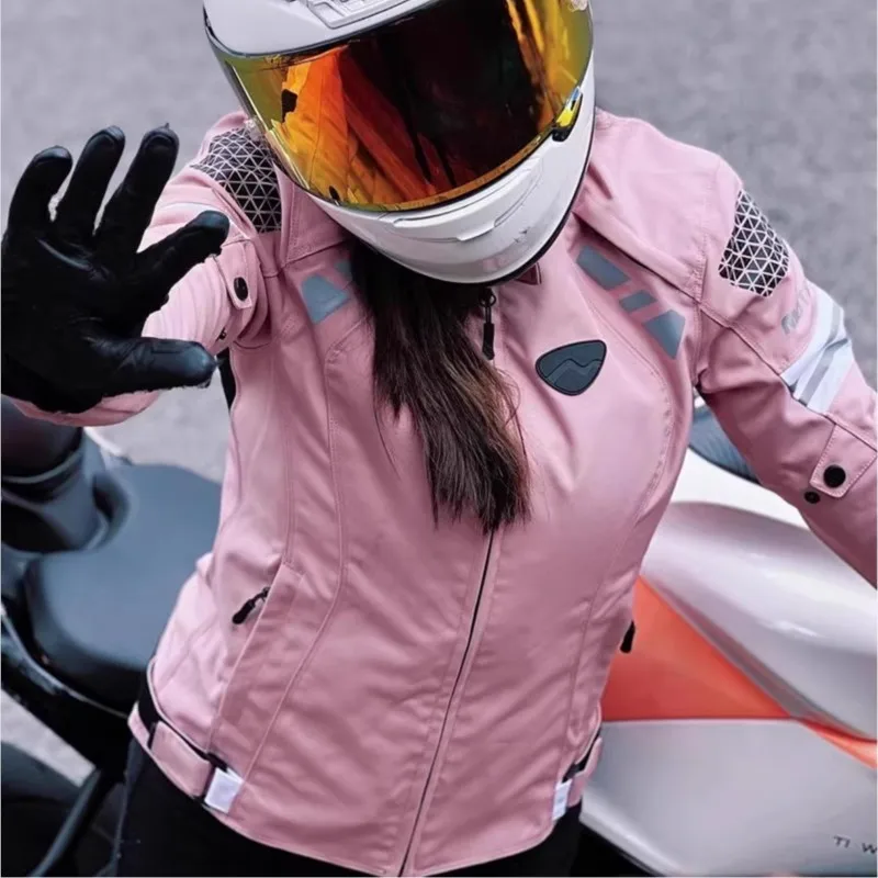 الشتاء النساء موتوكروس سترة ملابس اخلية حرارية Chaqueta موتو للماء دراجة نارية سترة الوقاية من السقوط