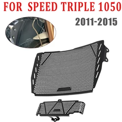 For Triumph Speed Triple 1050 2011 - 2015 Accessories Radiator Guard Protector Grille Grill Cover Protection Oil Cooler Guard