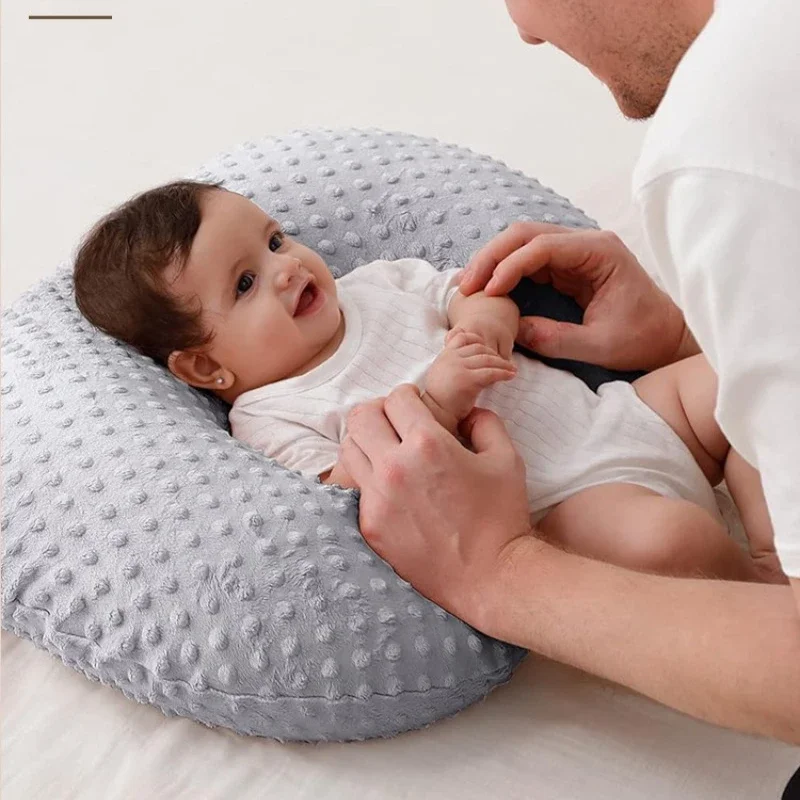 Versátil tumbona infantil y almohada de lactancia: evitan escupir y proporciona comodidad óptima para tu pequeño