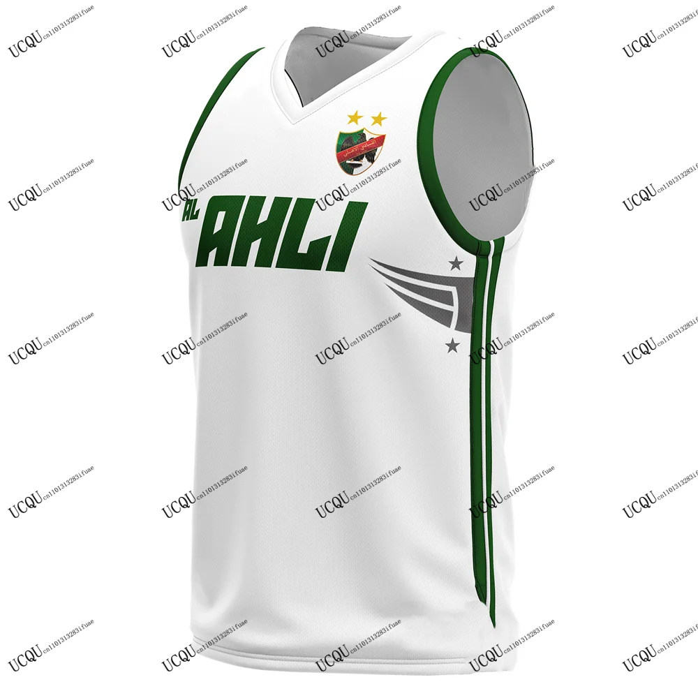 SBF الرجال آلاهي عمان 2025-26 جديد وصول المنزل جيرسي ساودي كرة السلة الدوري ثلاثية الأبعاد تي شيرت مطبوع الكبار الاطفال قميص غير رسمي للجنسين #1