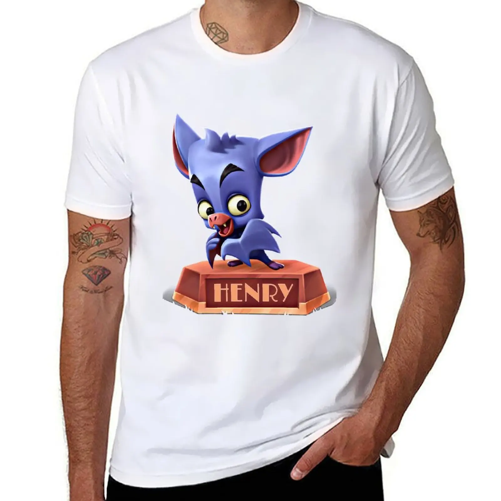 

My Favorite People Henry Zooba Battle Arena Royale Characters Gift For Birthday T-Shirt anime t shirts oversize T-Shirt