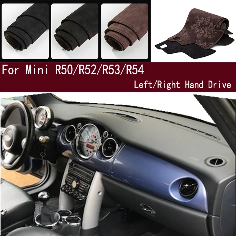 

For 2000-2006 MINI R50/R52/R53/R54 Dashmat Dashboard Cover Instrument Panel Sunscreen Pad Ornaments