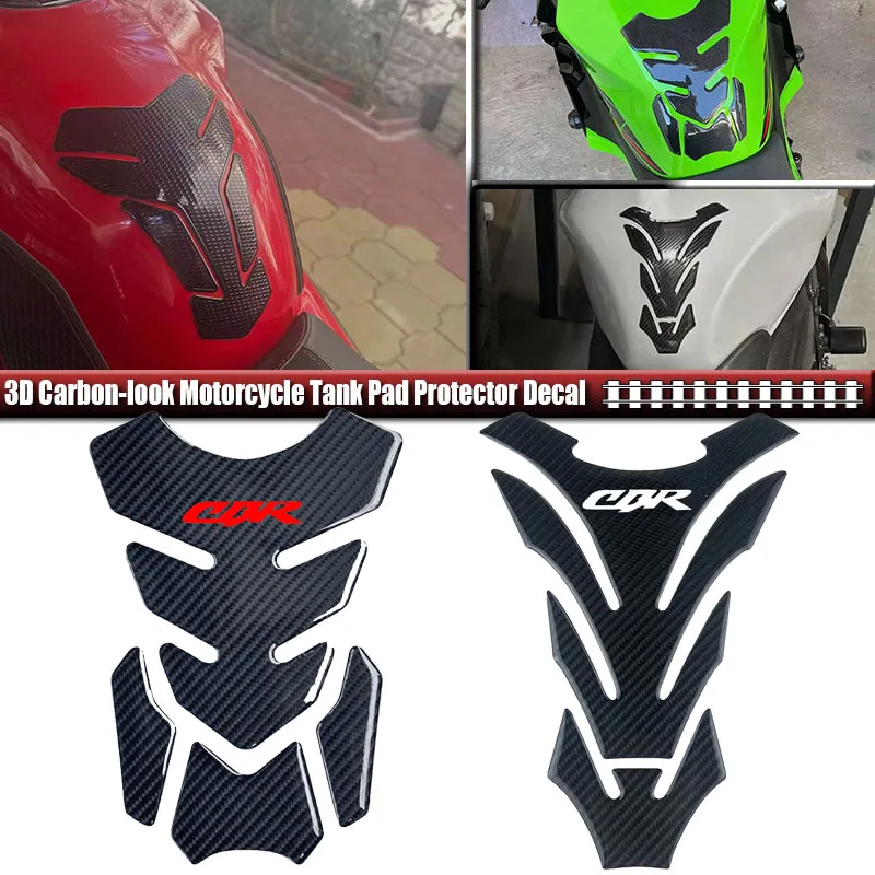Motorcycle Tank Pad Protector Sticker Decals Accessories For CBR600RR/900RR/000RR CBR 400 600 900 954 929 1000 RR 1100X