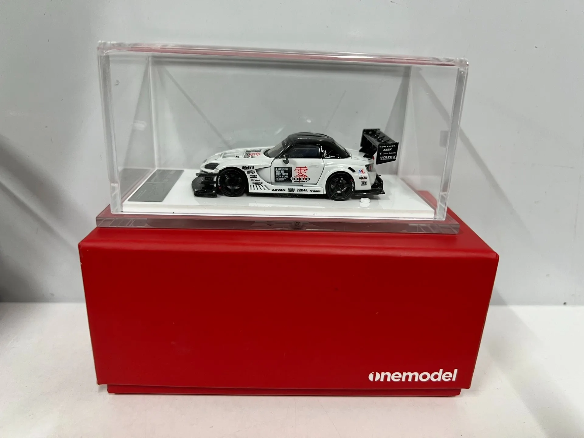 

Литая под давлением онмодель, масштаб 1/64, гоночная модель Honda S2000, модель автомобиля типа RR, Коллекционная игрушка, подарок, сувенир, украшение для дисплея