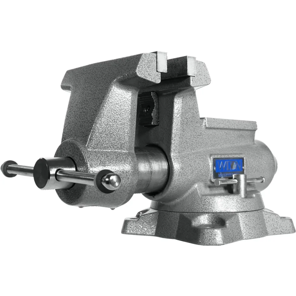 

Mechanics Pro Bench Vise, 6-1/2" Jaw Width, 6" Jaw Opening, 4-3/8" Throat (Model 865M)