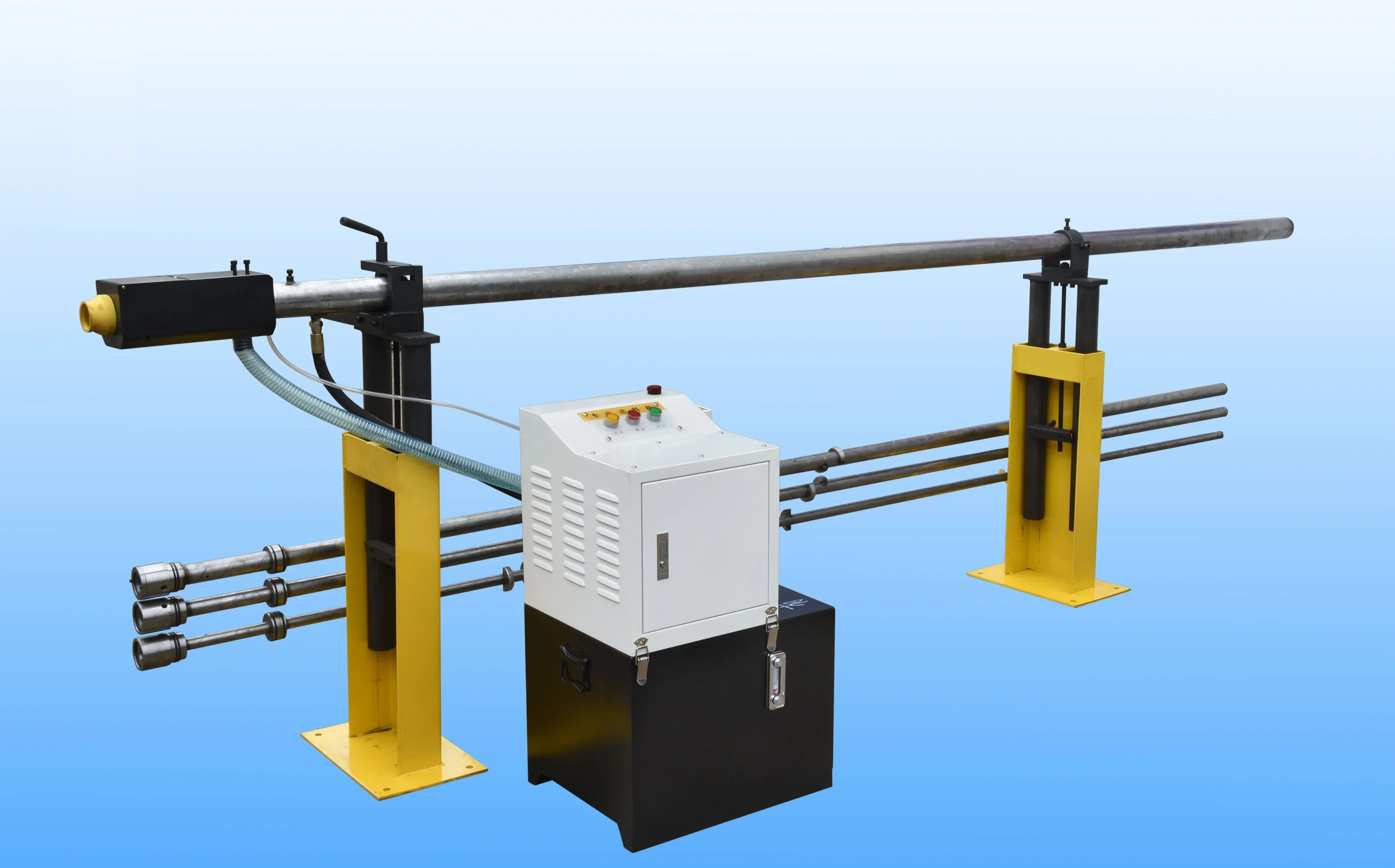 Hot sales CNC lathe feeder factory direct oil bath feeder hydraulic feeding rack long bar special feeding