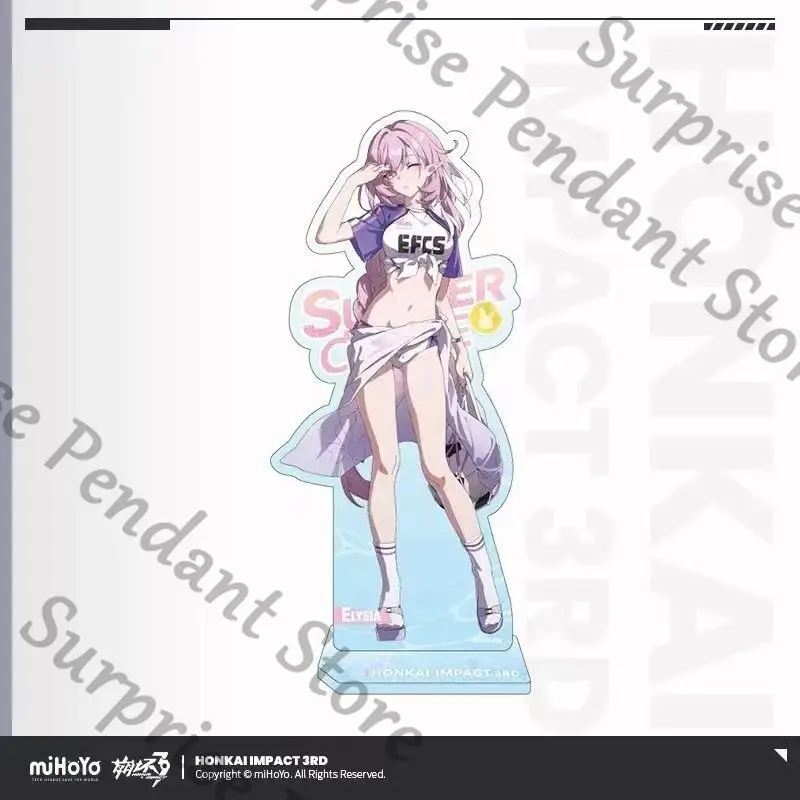 لعبة هونكاي إمباكت الثالثة الطموح إليسيا كيفن كاسلانا علامة واقفة عالية المظهر مستوى سطح المكتب زخرفة هدية عيد ميلاد