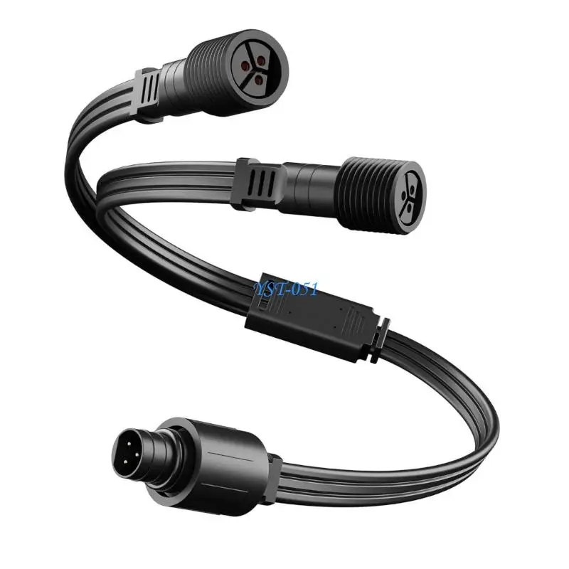 

E15A Durability Outdoor Light Y Splitters Cable Assembly for Reliable Power Distribution