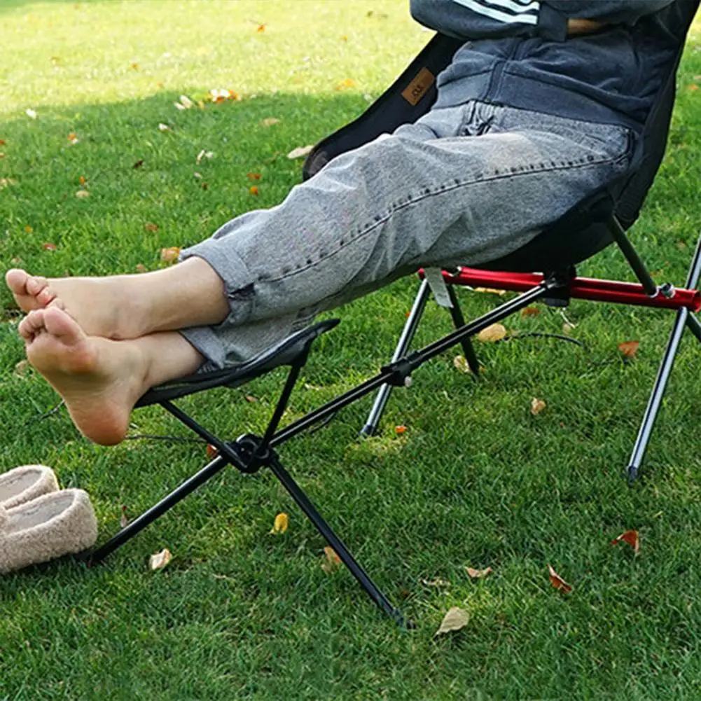 Reposapiés para silla plegable al aire libre, silla Universal para acampar, reposapiés para jardinería, pesca, playa, senderismo, Dropshipp