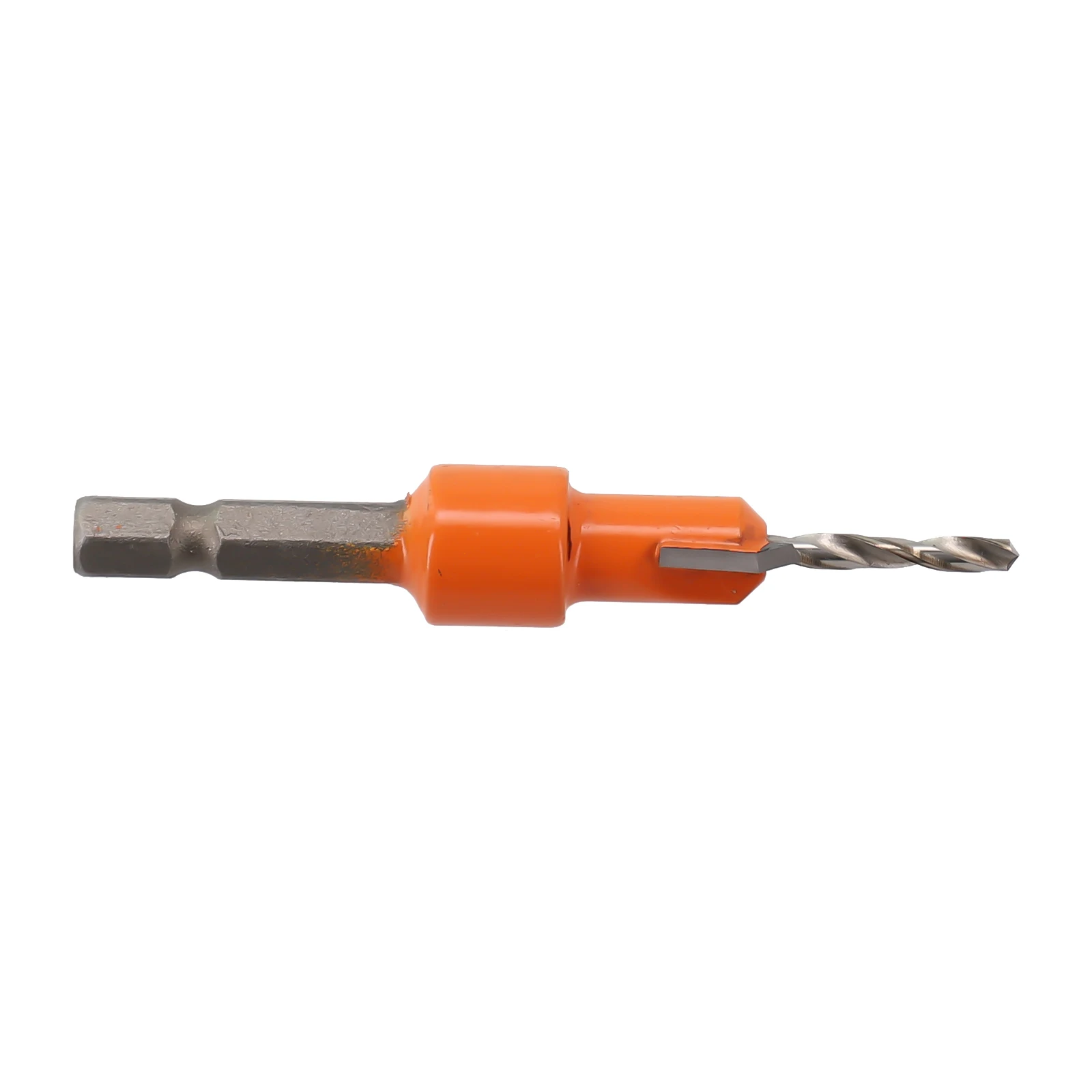 1pc Countersink Drill Bit for Woodworking Featuring Adjustable Stop Collar and 1/4 Inch Hex Shank for Precision Drilling