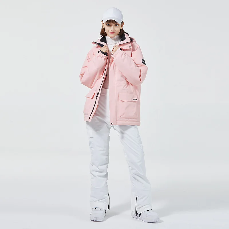 

New Ski Suit Set Snowboard Clothing Winter Outdoor Snow Wear Waterproof Windproof Breathable Warm Thick Skiing Set Women Men