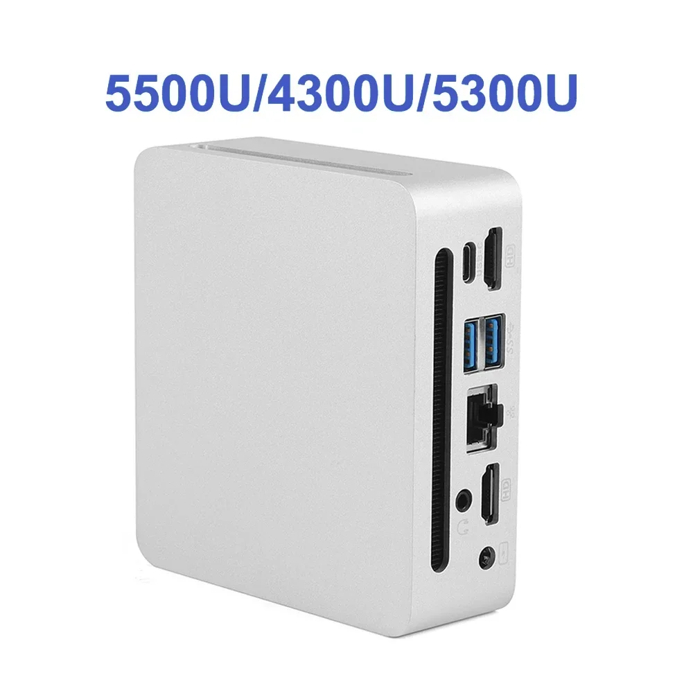 Мини-ПК AMD Ryzen 5 5500U Ryzen 3 4300U/5300U Windows 11 PRO DDR4 3200 МГц NVME SSD WiFi6 BT5.2 Настольный мини-ПК геймерский компьютер Мини-ПК AMD Ryzen 5 5500U Ryzen 3 4300U/5300U Windows 11 PRO DDR4 3200 МГц NVME SSD WiFi6 BT5.2 Настольный мини-ПК геймерский компьютер