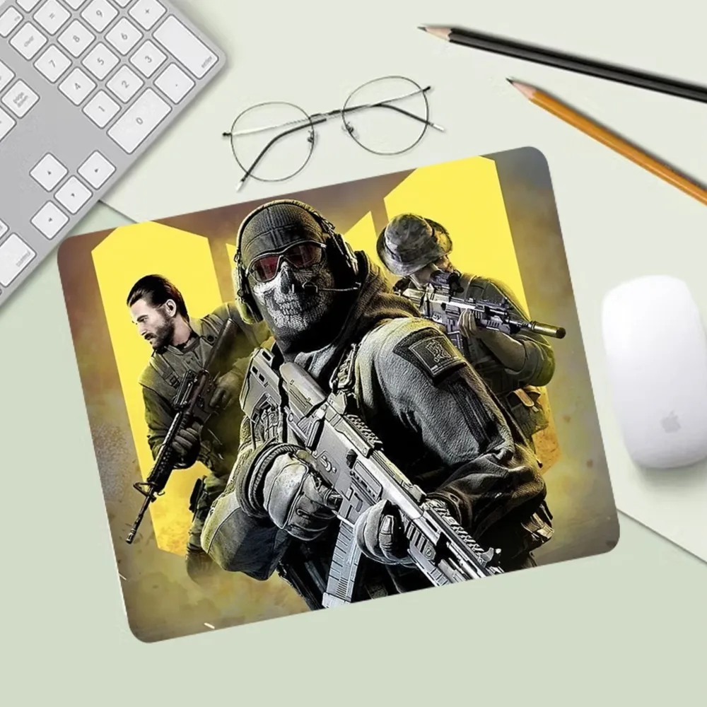 Game C-Call of D-Duty Mousepad Computer Desk Mat Table Keyboard Pad Laptop Cushion Non-slip Deskpad