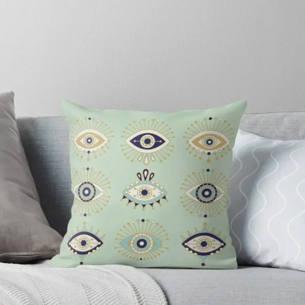 

Evil Eye Collection Throw Pillow Christmas Pillows Custom Cushion Christmas Pillow Cases Pillowcases Cushion Covers Sofa pillow