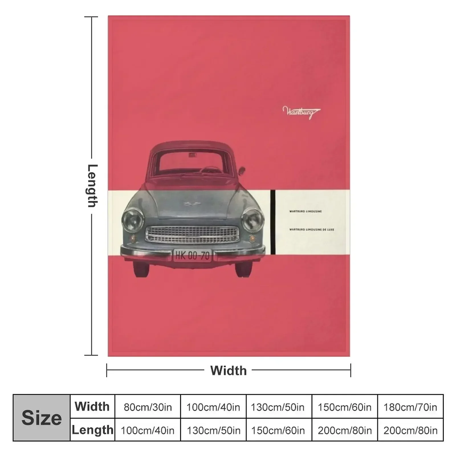 New WARTBURG Throw Blanket Luxury Brand anime Bed covers For Decorative Sofa Blankets view 2