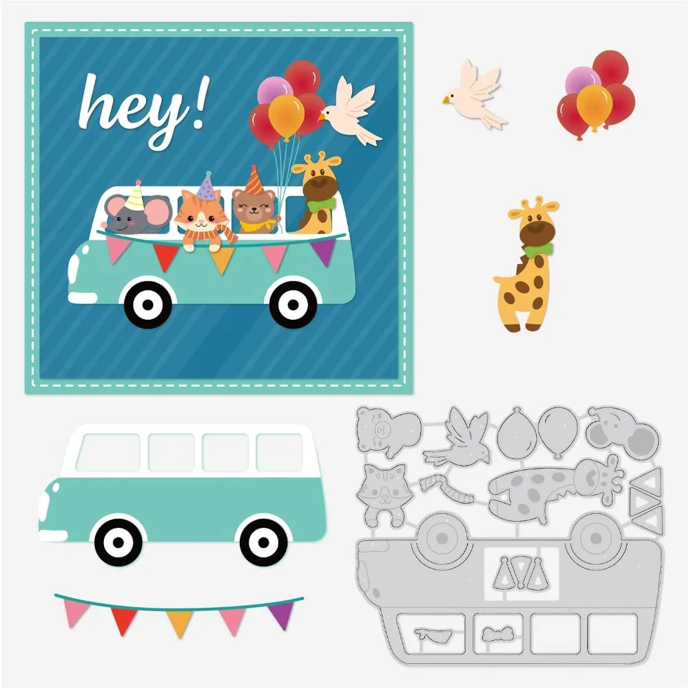 Schneideformen aus Kohlenstoffstahl, Schablonen für DIY-Scrapbooking, Fotoalbum, dekorative Prägung, Papierkarte, matte Platinfarbe