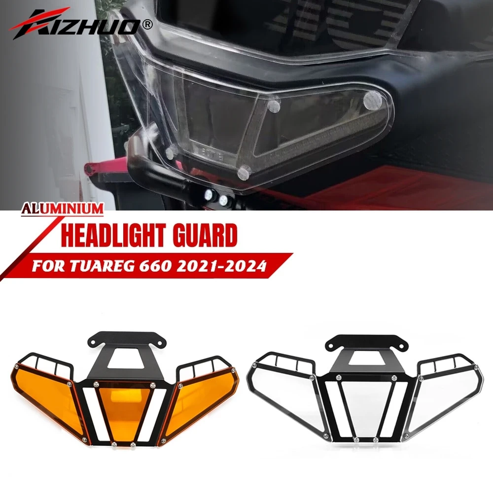 

For Aprilia Tuareg 660 2021 2022 2023 2024 Motorcycle Headlight Guard Grille Cover Protector Headlamp Protection Tuareg660