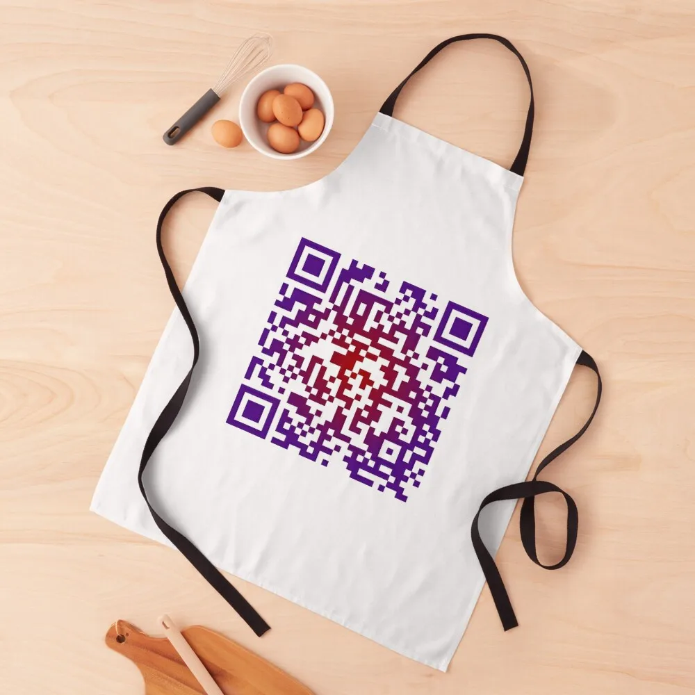 

Sexy Sax - Careless Whisper - QR Code Apron for women with pocket Men kitchen Apron