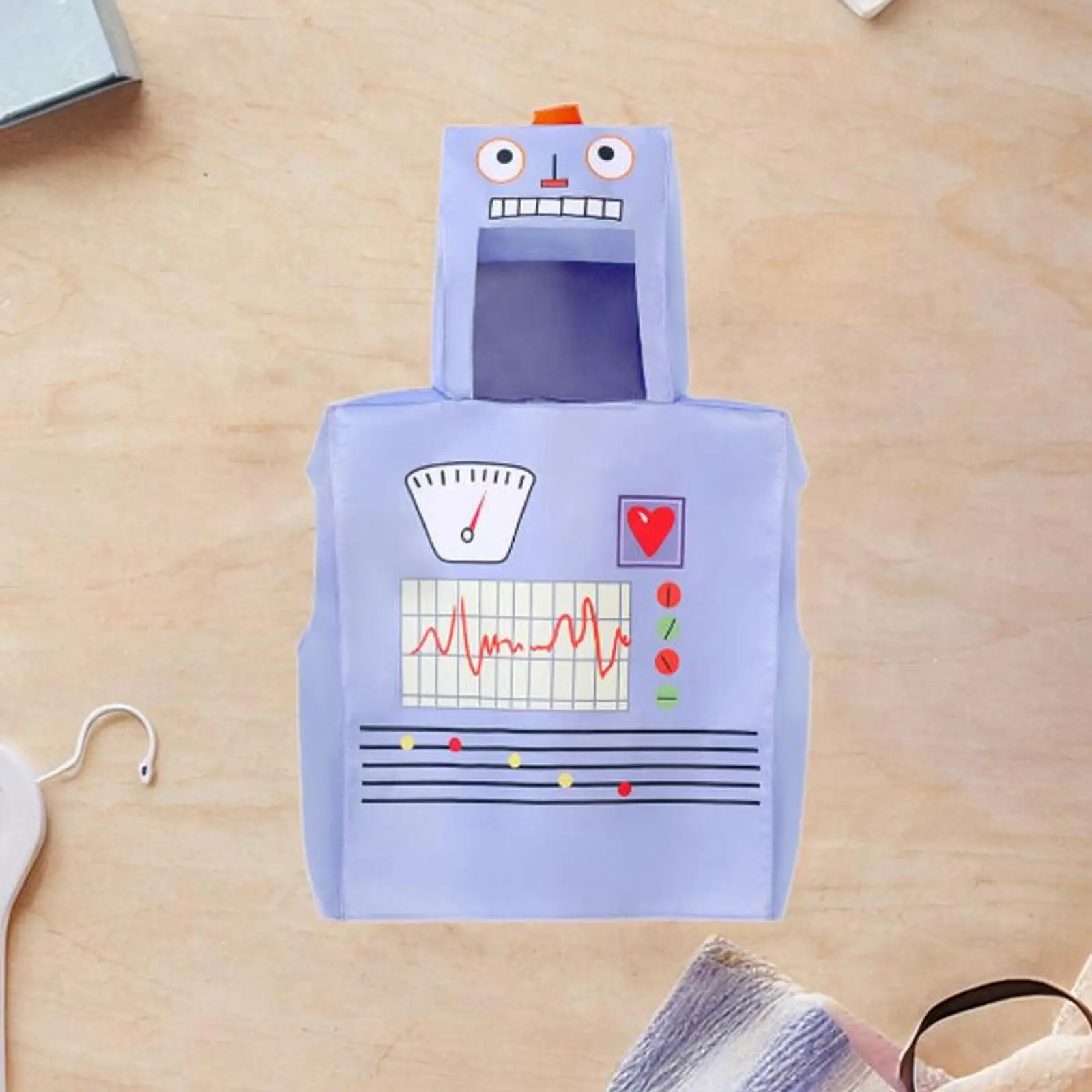 ロボットブックコスチュームデコレーション ハロウィン小道具クリスマスイブをテーマにしたパーティー用にドレスアップ