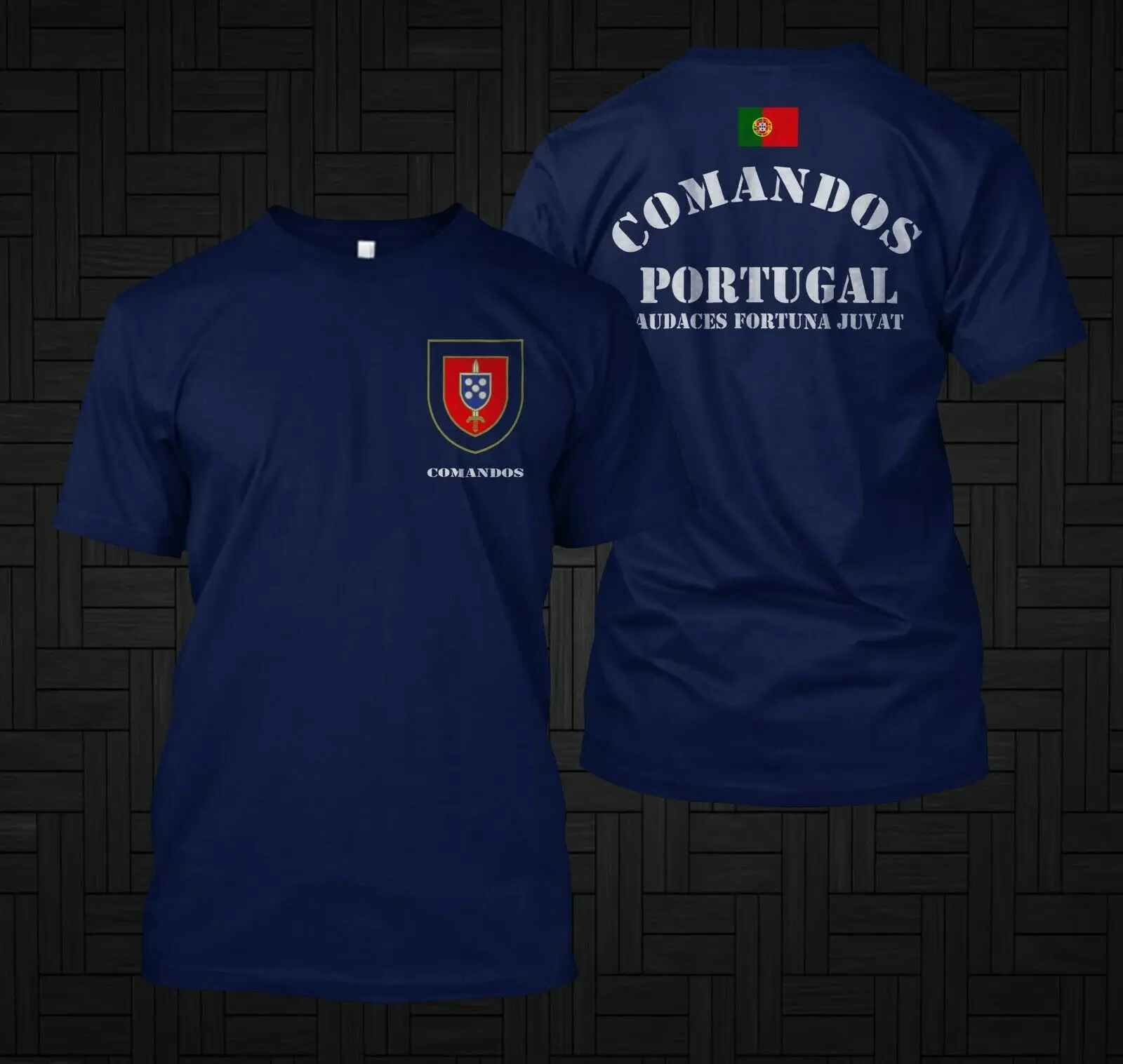 Portuguese Army Special Forces Commando Comandos Portugal Men Tshirt Short Casual Four Seasons Harajuku Men Clothing