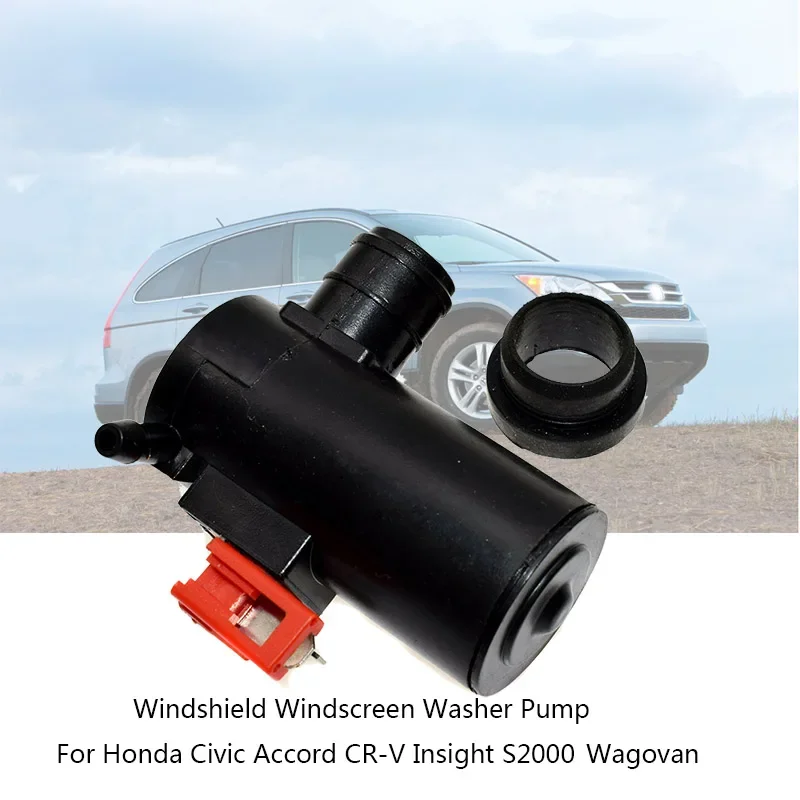 Windshield Windscreen Washer Pump For Honda Civic Accord CR-V Insight S2000 Wagovan 38512-SA5-013, 38512-SA5-981