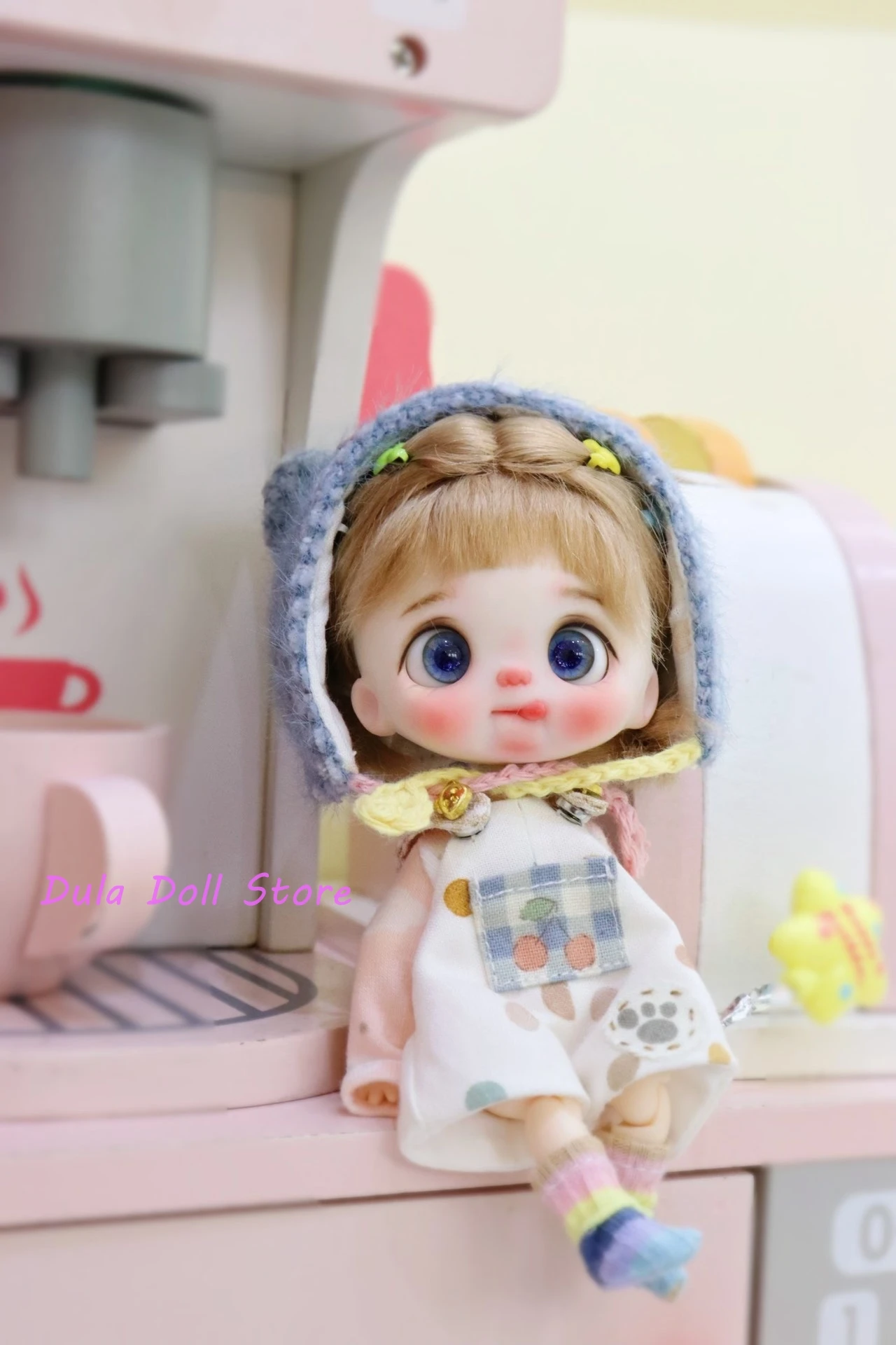 

Dula Doll Clothes Dress Little Bear set Ob11 gsc Doll Accessories