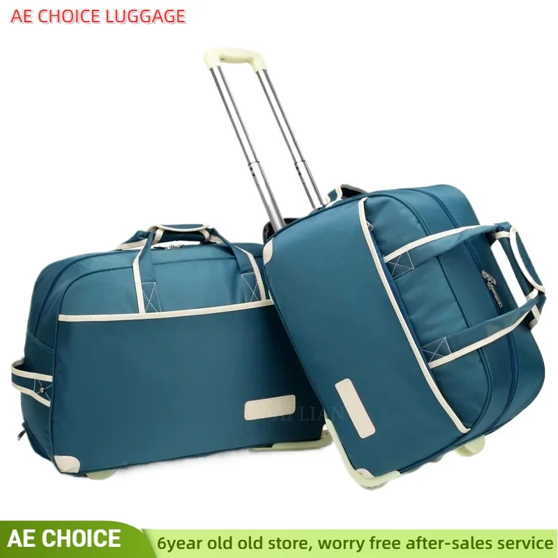 Suitcase weekend bag Waterproof Luggage big bag Rolling Luggage Trolley bag Luggage Lady Travel suitcase with Wheels carry on