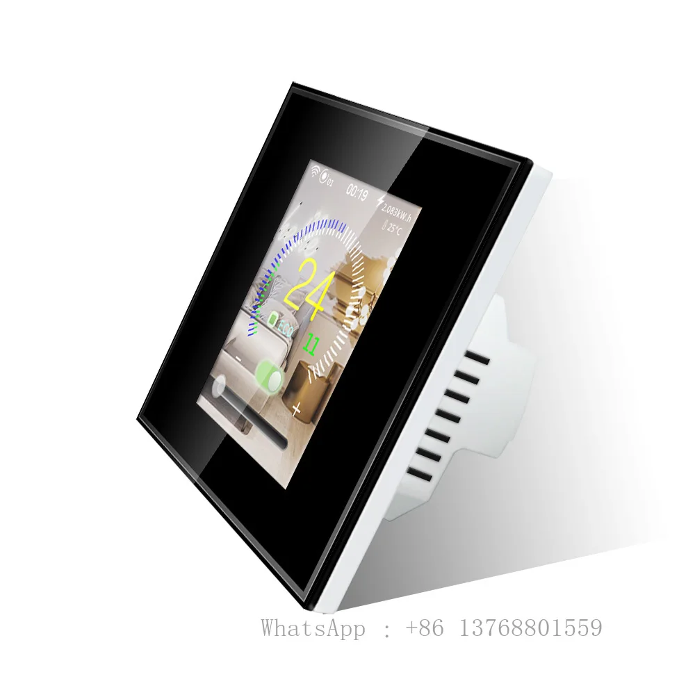 

Lanbon L8 Magic Panel ЖК-дисплей Wi-Fi Smart Life Беспроводной пульт дистанционного управления работает с Alexa Google Home Tuya APP Light Smart Switches