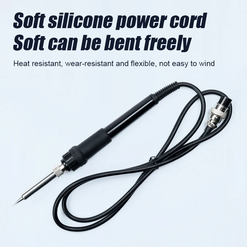 High Frequency Heating Core Welding Table Handle 203 205 High Frequency Lead-Free Welding Table Handle Connected To The Wire