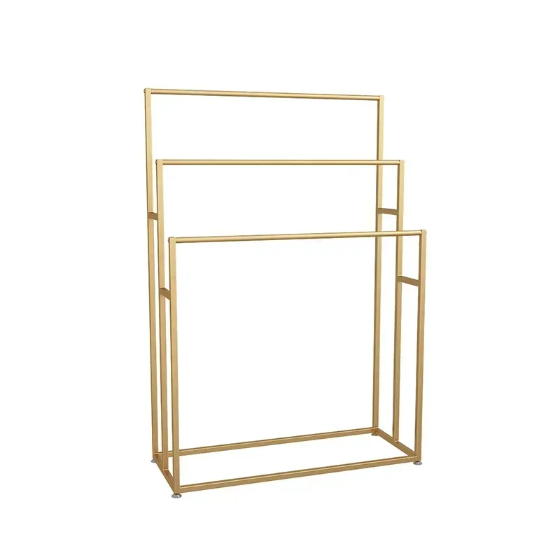 Rack De Armazenamento De Toalha De Banho Sem Soco, Nordic Floor Rag Rack