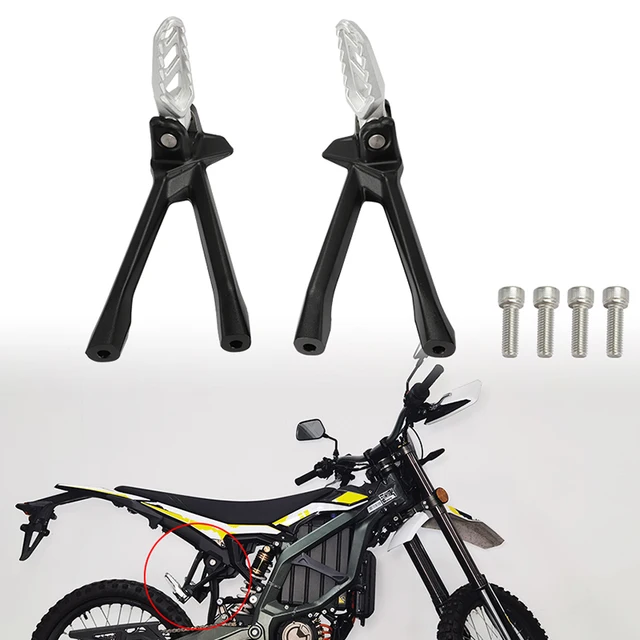 Ultra Bee tylne kołki oryginalny dla SURRON SUR RON Sur-ron Ultra Bee elektroniczny pedał pitbike wspornik podtrzymujący