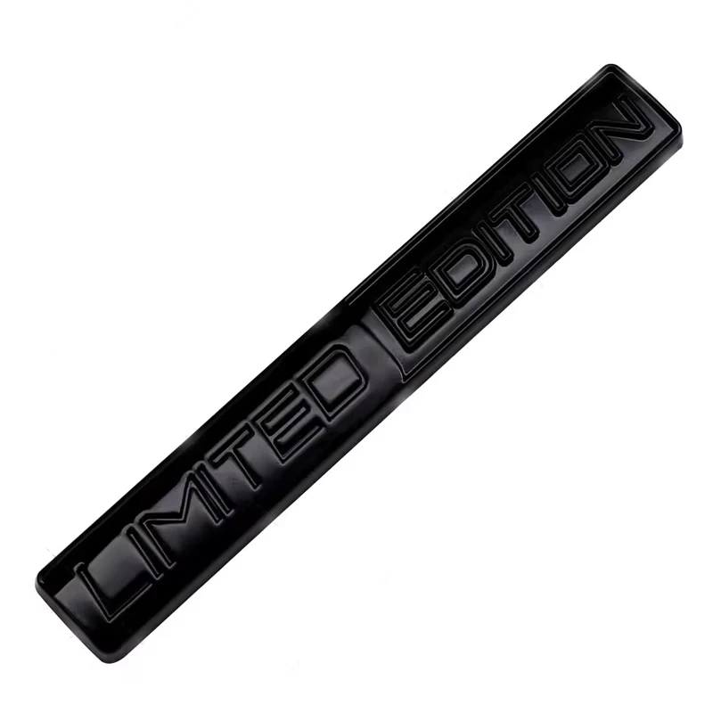 1pcs Modified standard LIMITED EDITION metal car sticker tail sticker for BMW Ford Mercedes Volkswagen Tesla Honda FIAT Mazda
