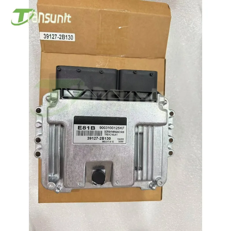 E81B  39127-2B130 Brand New ECM MEG17.9.12  ECU Car Engine Computer Board Electronic Control Unit Fit for Hyundai 39127 2B130