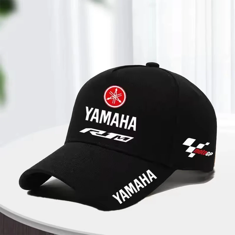 Motorcycle Casual Cap  Embroidered Racing Sport Baseball Hat For Yamaha R1 R3 R25 TMAX YS125 XTZ125 Mt-09 Mt07 Fazer Fz6 Xj6 R15