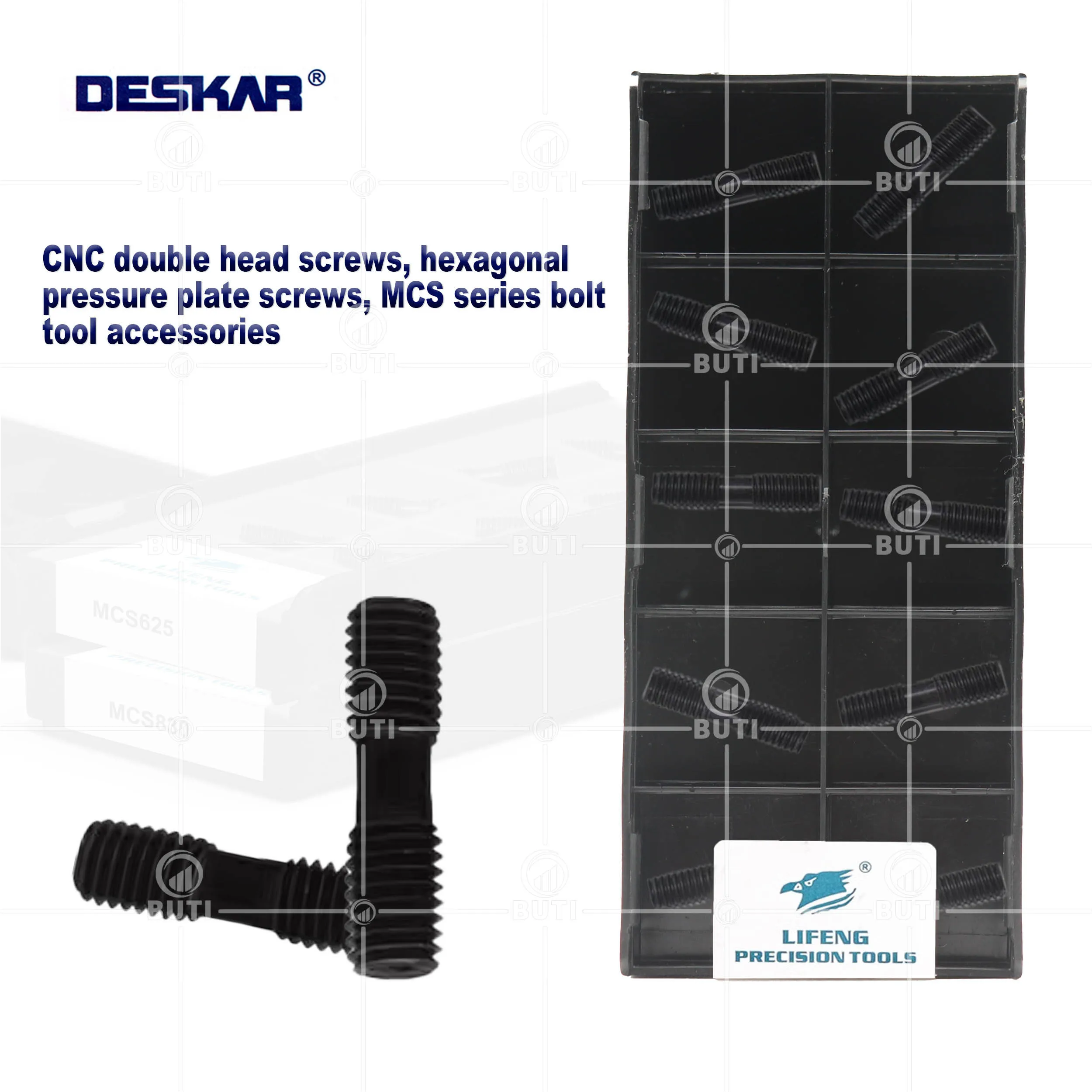 Deskar-cnc Parafuso de Cabeça Dupla Parafusos de Alta Resistência Suporte de Ferramentas Acessórios 100 Original Mcs520 Mcs620 Mcs625 Mcs630 Mcs830
