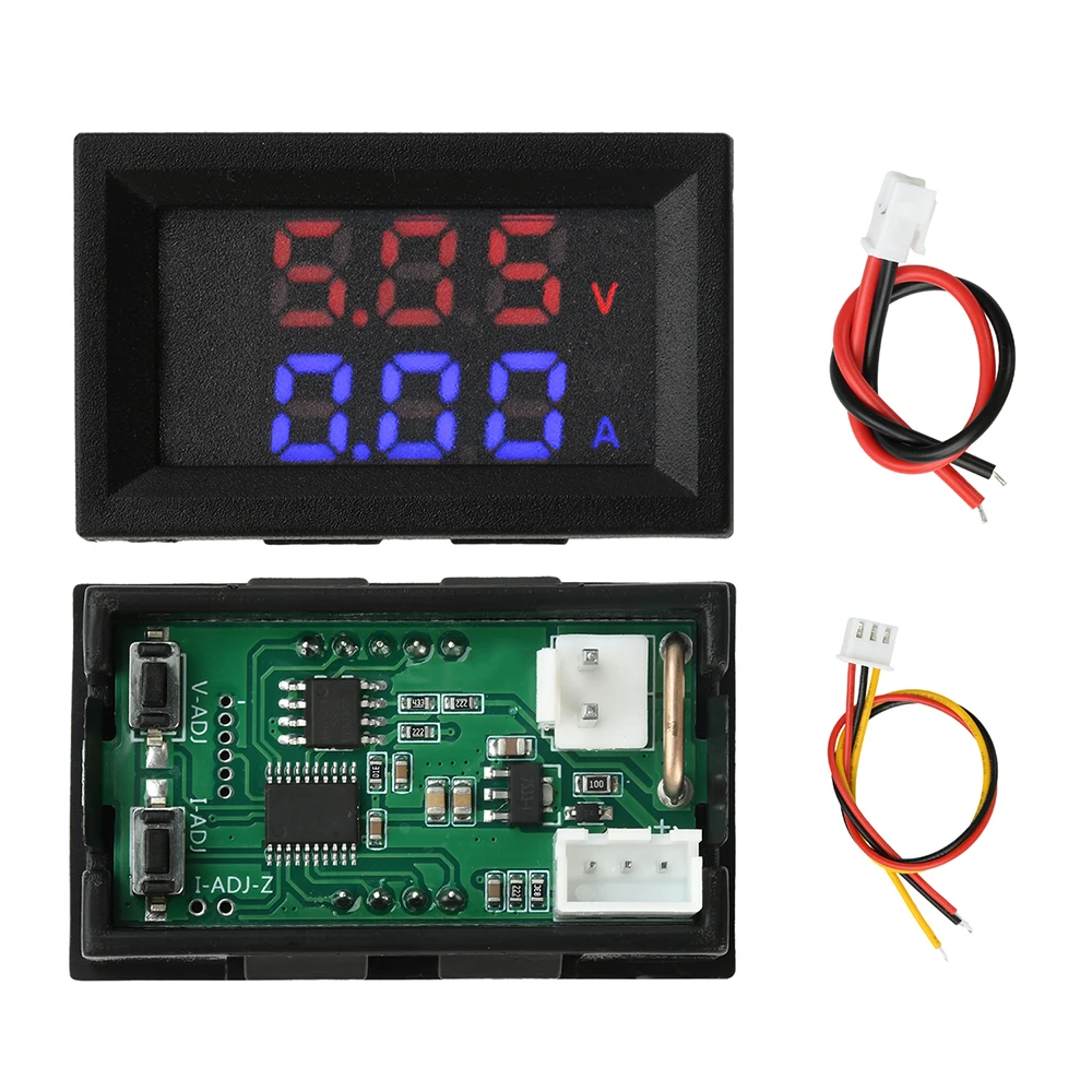 CM430 DC 100V 10A Digital Voltmeter Ammeter Dual LED Display Voltage Current Meter Panel Amp Volt Gauge For Car Motorcycle DIY