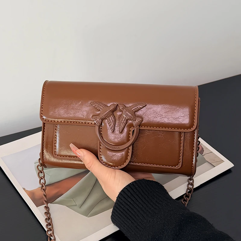 

Elegant Leather Classic Designer Bag Paris Fashion Large Capacity For Women Messenger Crossbody Handbag Trendy