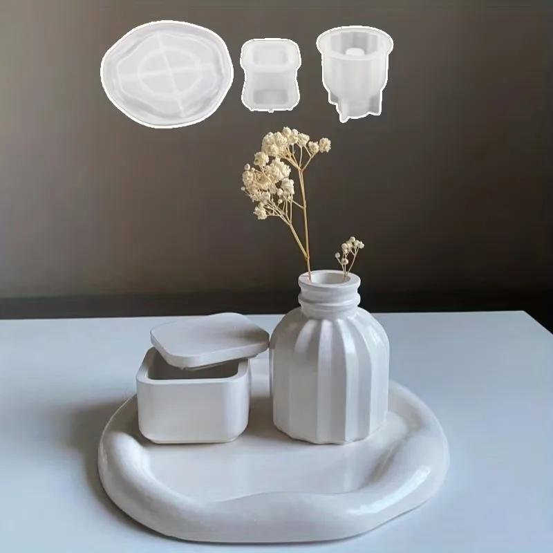 3Pcs Silicone Stora…