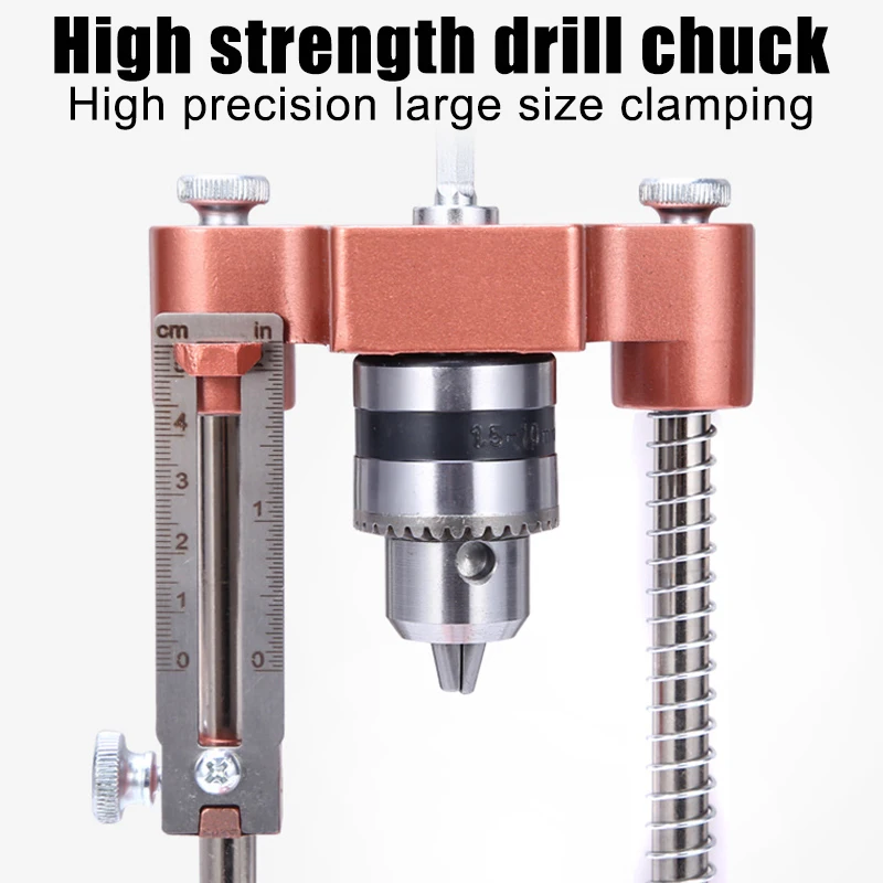 Aluminium Drill Bit Set Locator Metal Woodworking Tools Accurate Hole Puncher Locator Drill Guide Carpenter DIY Hand Tool