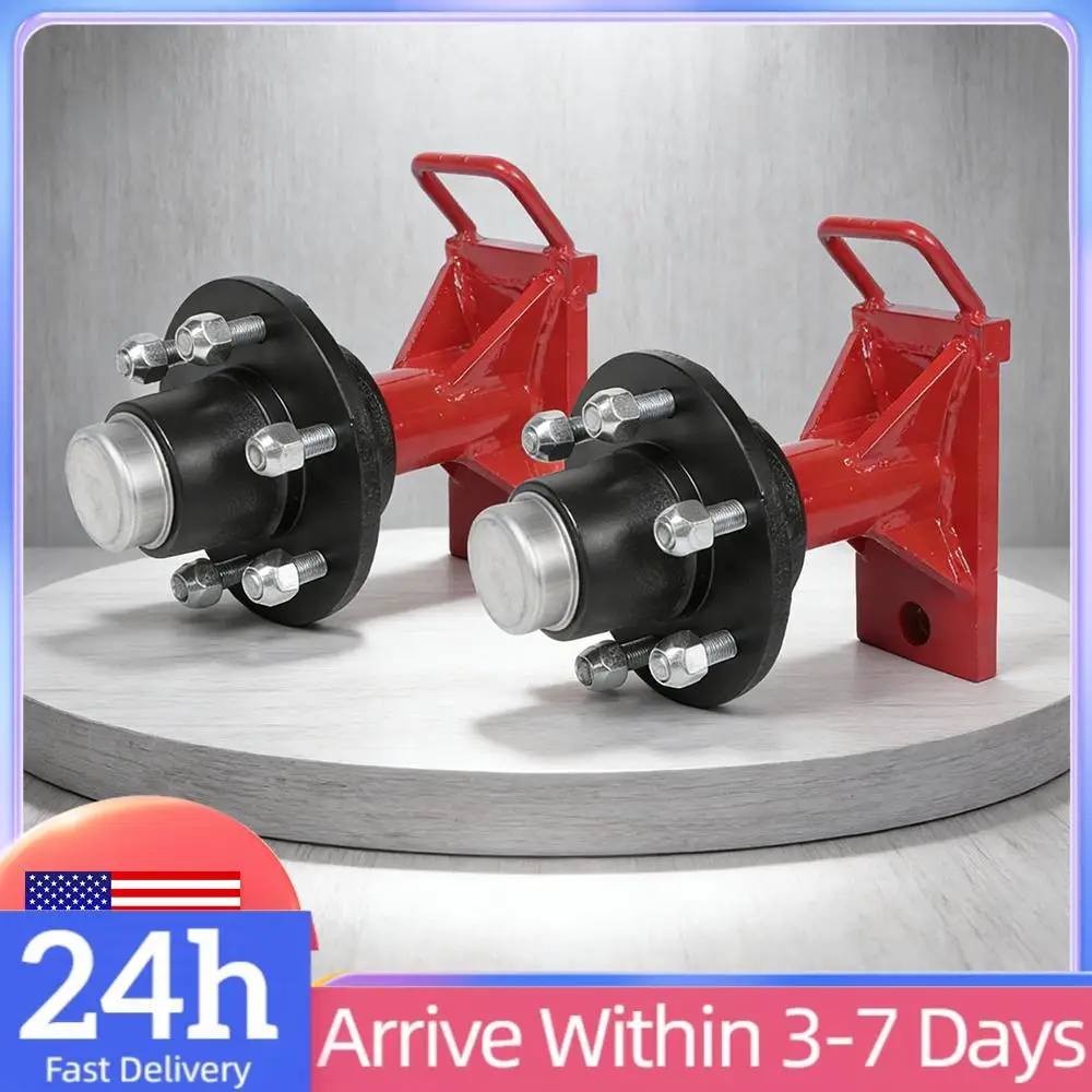 

Комплект из 2 колес для морских контейнеров с 6 болтовыми шпинделями, усиленные оси для контейнеров 20-40 футов, грузоподъемность 22000 фунтов