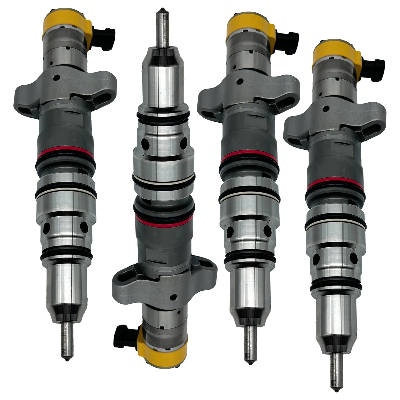 4PCS Fuel Injector 10R7222　For CAT C9 Engine 330D 336D Excavator 627G 637D 637E 637G Wheel Scraper