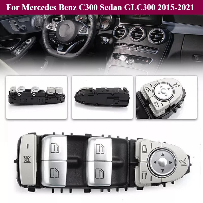 

Front Master Power Window Switch For Mercedes Benz C300 Sedan GLC300 2015-2021 2059056811, A2059056811