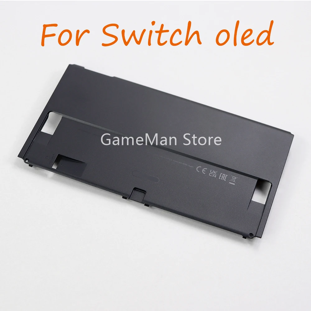 Ersatz Original Bottom Fall Gehäuse Shell für Schalter Oled Spiel Konsole Backplate Zurück Abdeckung Rahmen