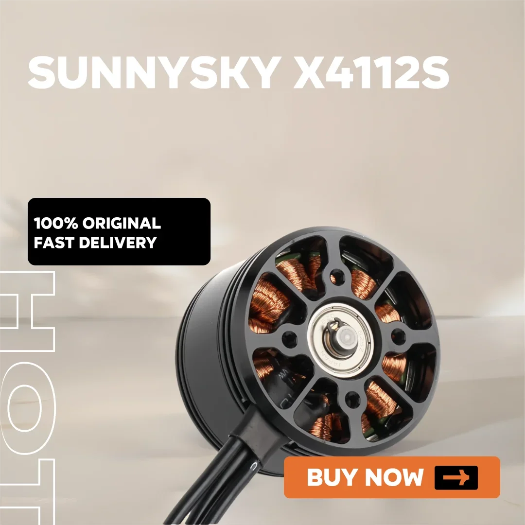 SkyDElSUNNYSKY X4112S Outrunner Brushless Motor For Multi-Rotor Aircraft 340KV 450KV Multi-Axis Disc Motor