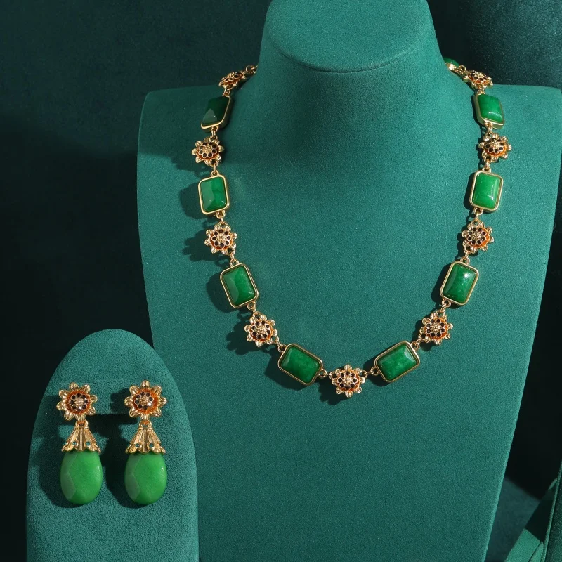 ensemble-de-bijoux-vintage-daisy-en-verre-vert-pierre-naturelle-de-luxe-pour-femme-collier-boucles-d'oreilles-cadeau-d'anniversaire-classique