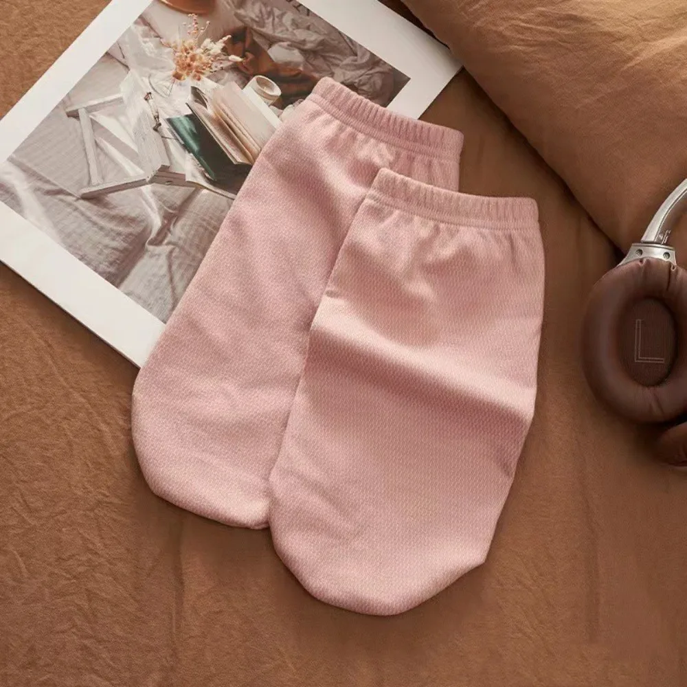 

Unisex Solid Color Winter Socks Warm Elastic Velvet Floor Socks Comfortable Snow Socks Women Men
