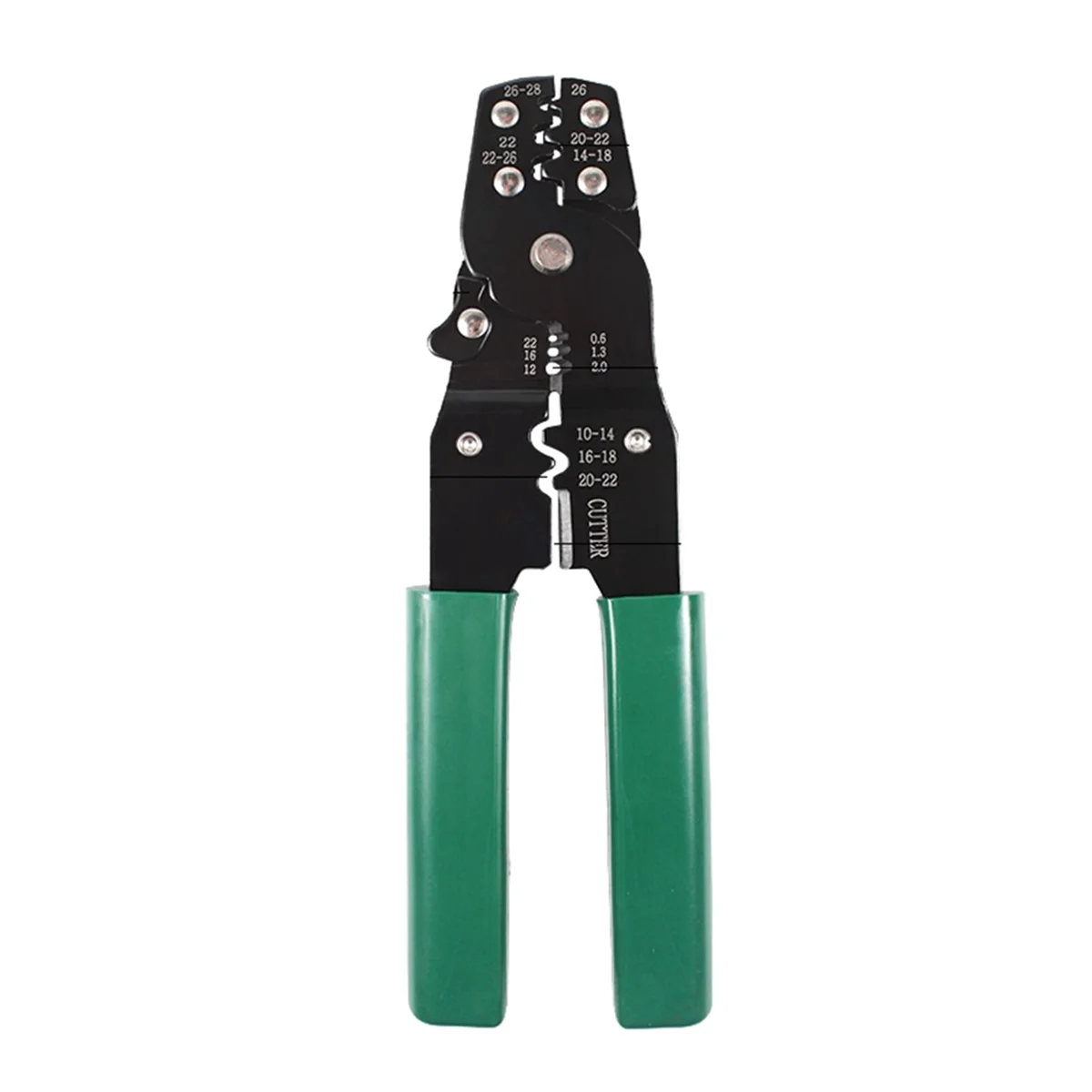 HS-202D Multifunctional Crimping Pliers OT/UT0.08-2.5² Cold-Pressed Terminal Wire Cutting Crimping Pliers