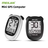 MEILAN M3 Mini GPS Bike Computer Wireless Cycling Odometer Speedometer and Waterproof Bicycle LCD Backlight & Multi-Functions