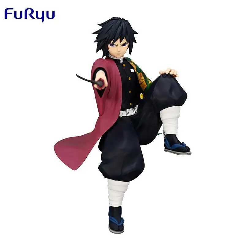 In Stock Furyu Demon Slayer Tomioka Giyuu Noodle Stopper Anime Figure Action Model Collectible Toys Gift