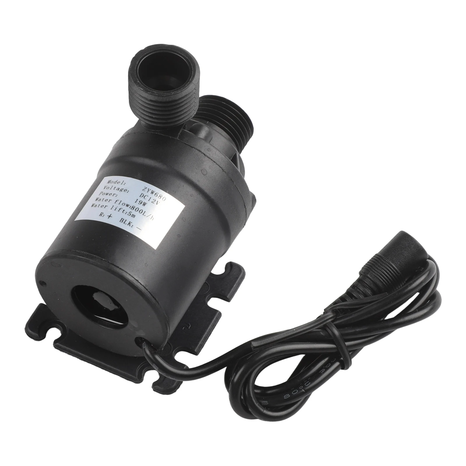 Garden Water Pump DC12V Pump Solar Powered Solutions Easy Installation Solar Pump Outdoor Pump Robust ABS Material